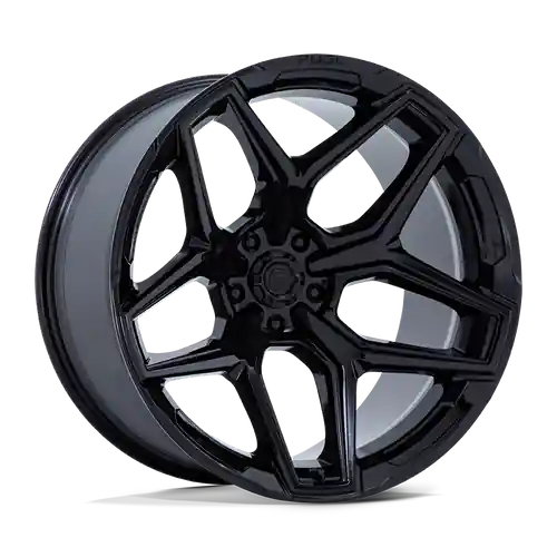 Hassle-Free Returns Fuel 1PC FLUX 8X170 20X10 -18 GLOSS BLACK