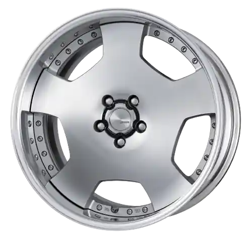 Work Lanvec Ld1 5x114.3 19x12+45 O Disk Machine Silver Polish One Day Deal