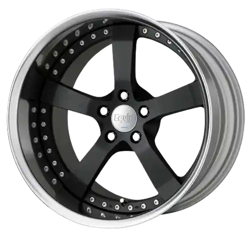 New Arrival Work Equip E05 5x120.65 19x9.5+2 a disk Black Anodized