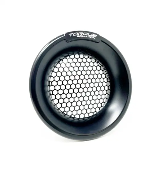 Torque Solution Billet Turbo Velocity Stack Shield For 4in Inlet - Black Weekend Sale