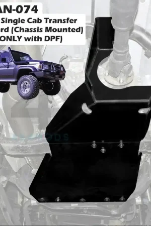 Performance Suspension Racing Single Cab Transfer Case Guard (Landcruiser 70 Series- Series 2 Only with DPF) While Supplies Last