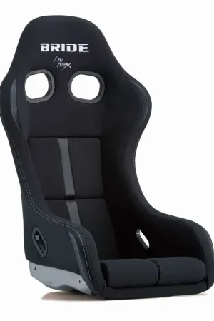 Professional Grade Bride Racing Zetaiv Reims Bucket Seat - Black/Black