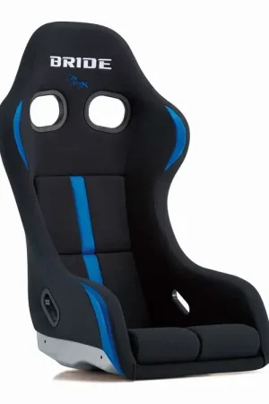 Bride Racing Zetaiv Reims Bucket Seat - Black/Blue Fast Shipping