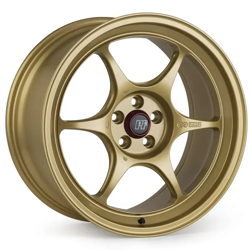 Enkei PF06 16x8 4x100 BP 30mm Offset 67mm Bore Gold Wheel Order Now