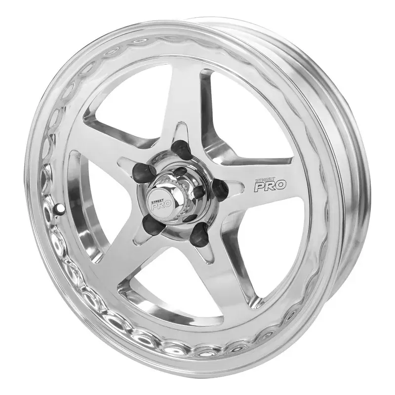 Place Order Street Pro Wheels Street Pro ll Convo Pro Wheel Polished 17x4.5' For Holden For Chevrolet Bolt Circle 5 x 4.75' -26 1-3/4' Back Space