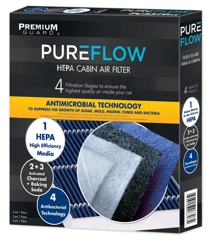 PUREFLOW 2023 Porsche 718 Spyder Cabin Air Filter with HEPA and Antibacterial Technology, PC4255HX Seasonal Sale
